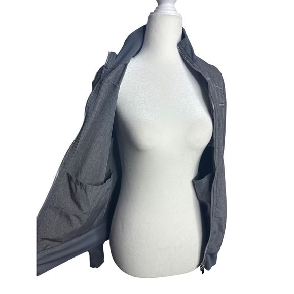 Jaanuu Gray‎ Scrub Nursing Long Sleeve Uniform Jacket Size XS Women's - Picture 5 of 9